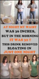 At Night My Waist Was 36 Inches, But In The Morning It Was 32 !! This Drink Removed Bloating In Just One Night