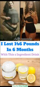 I Lost 146 Pounds In 6 Months, This 2 Ingredient Drink Really Works Miracle For Weight Loss!!