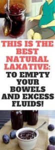 THIS IS THE BEST NATURAL LAXATIVE TO CLEAR ALL THE “STUCK POOP” IN YOUR INTESTINES…YOU WILL LOSE 3 KG IN 1 DAY!